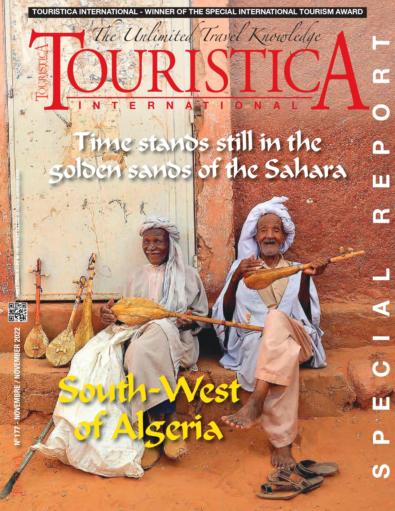 اصدار المجلة الكندية توريستيكا إنترناشونال لتقريرين خاصين لوجهة الجزائر.