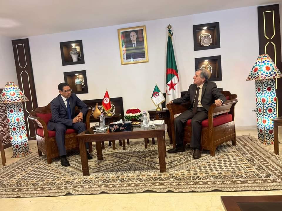 استقبال سعادة سفير الجمهورية التونسية بالجزائر