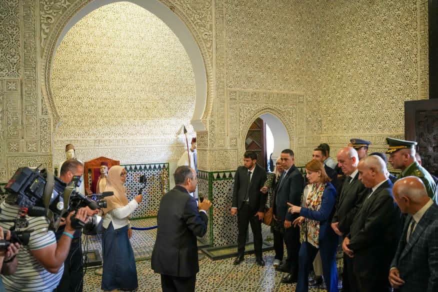 وزيرة السياحة والصناعة التقليدية السيدة مداحي حورية في زيارة عمل وتفقد إلى ولاية تلمسان